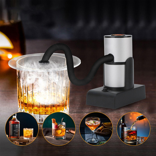 Kit De Defumador De Cozinha Portátil Infusor De Fumaça Com