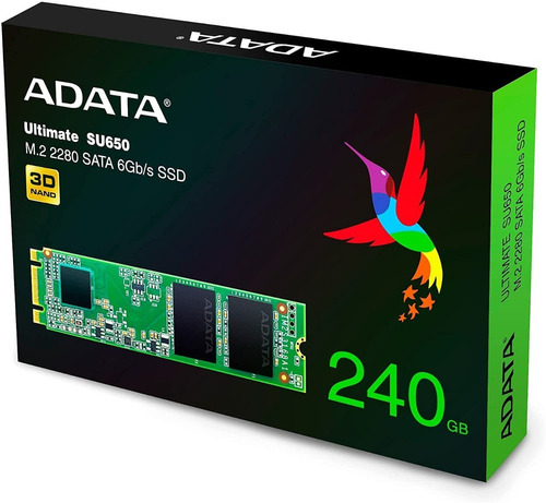 Ssd Adata Su650 M.2 240gb Apple Macbook Dell Hp Asus