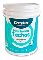 Comprar Pintura Membrana Techos Sinteplast Construcción 20 Kg Blanco