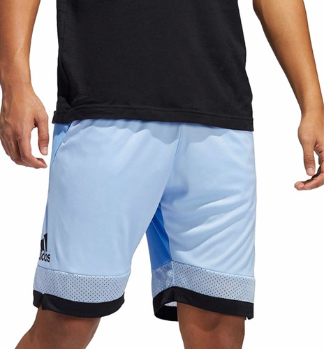 Short Bermudas Adi Basquetbol (talla M) Original Clima Blue