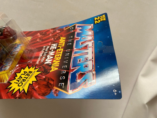 Anti Eternia He Man Motu Origins Carton Un Poco Maltratado (Usado)