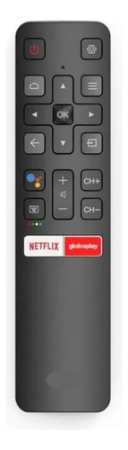 Controle Tv Compativel Mxt C01383 Tecla Netflix E Globo Play