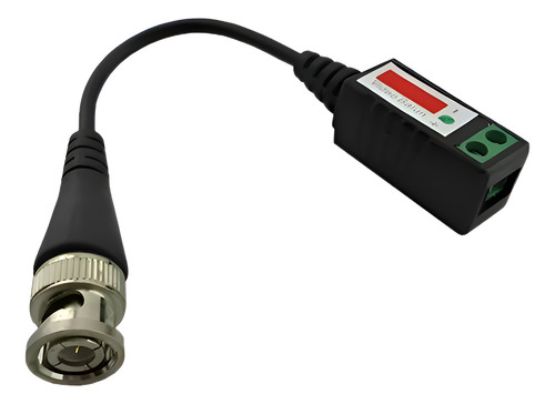 12 Conectores Balun De Vídeo Bnc Transceptor Pasivo Utp Cat5