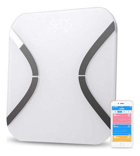 Gerrit Bluetooth Smart Bathroom Scales For Body Weight Digi.