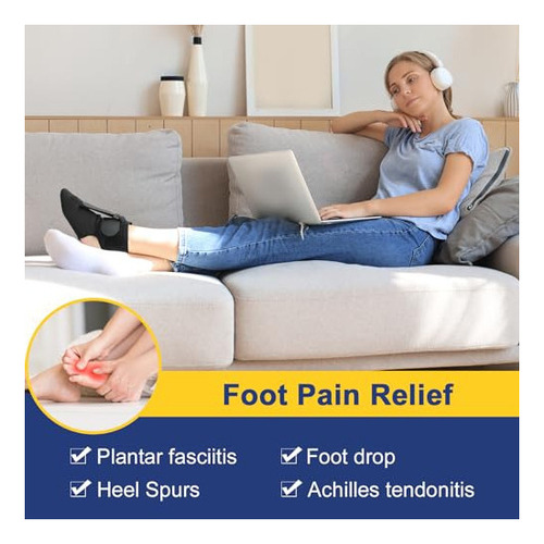 Jwhoo Calcetín Con Férula Para Fascitis Plantar: Soporte O