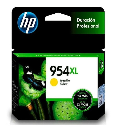 Tinta Hp L0s68al (954xl) Yellow 1,600 Pgs