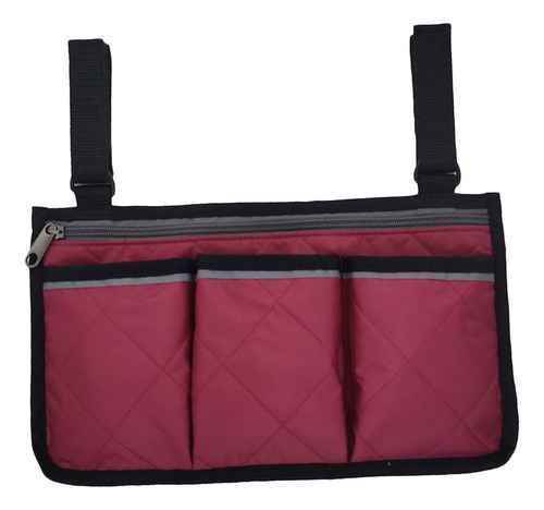 Silla De Ruedas Andador Bolsa Lateral Bolsa Cama Riel