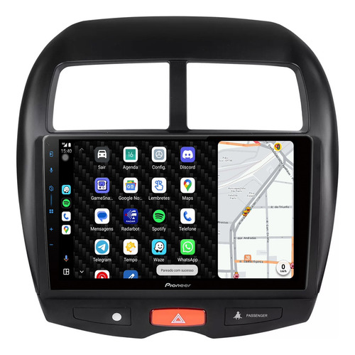 Multimidia Pioneer Mitsubishi Asx 9p Carplay Android
