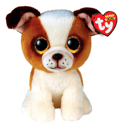 Bichinho De Pelúcia Beanie Boos Coleção Ty Cachorro Hugo