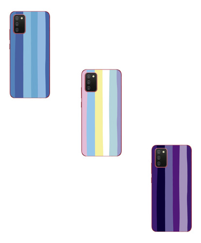 Kit Com 3 Capa Case Samsung Galaxy A02s