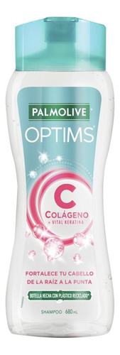 2 Pzs Palmolive Colageno Y Vital Keratina Shampoo Optims 680