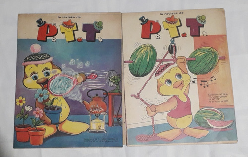 Lote X 2 Revistas ** Revista Petete ** Suplemento Año 1975