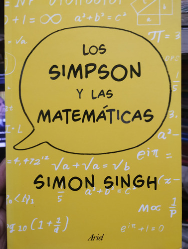 Los Simpson Y Las Matemáticas Simon Singh Impecable!