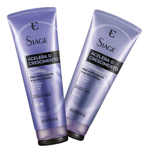 Siàge Acelera O Crescimento Shampoo + Condicionador - Eudora