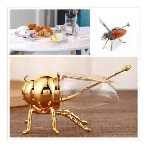 Para Jarrón De Abejas De Cristal Transparente, Spice Jar Co/