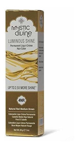 Mystic Divine 4nr Luminous Shine Permanent Liqui-creme Hair 