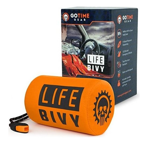 Manta Termica Go Time Gear Life Bivy Saco De Dormir De Emerg