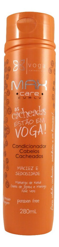 Condicionador Cabelos Cacheados Voga Max Care Curly 280ml