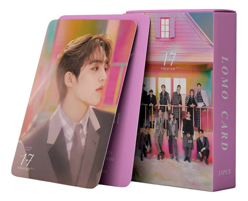 55 Photocards De Seventeen - 17 Right Here