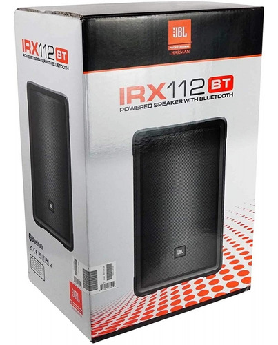 Jbl Irx 112 Bt Altavoz Activo 2 Vías De 12'' Con Bluetooth