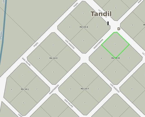 Terreno En Venta En Maritorena Esq. La Merced Tandil - Alberto Dacal Propiedades