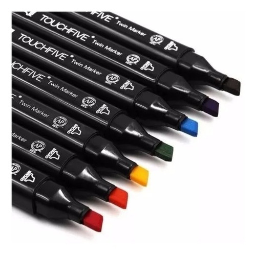 Imagen 8 de 10 de 80 Lápices Marcadores Doble Touchfive Original