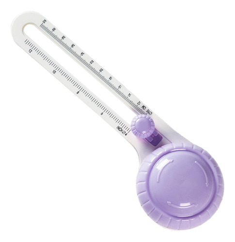 Cortador De CĂrculos Para Manualidades De Papel, Violeta