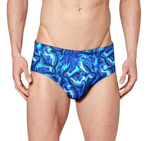 Zunga Slip Malla Natación Hombre Lycra Cloro Friendly Safit