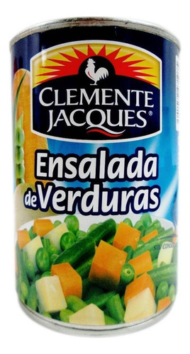3 Pza Ensalada De Verduras Clemente Jacques 410 G