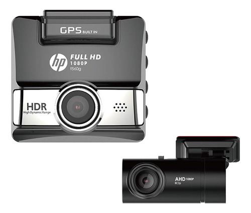 Hp F560g Full Hd 1080p Dual Dash Cam, 1080p Dash Cam Frontal