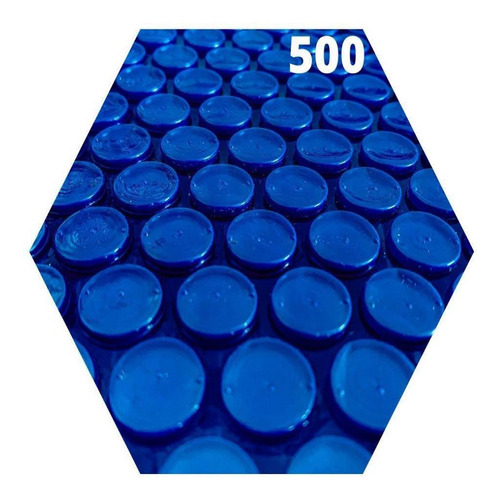 Capa Térmica Para Piscina 5,5x2,5 Thermocap 500 Micras Azul