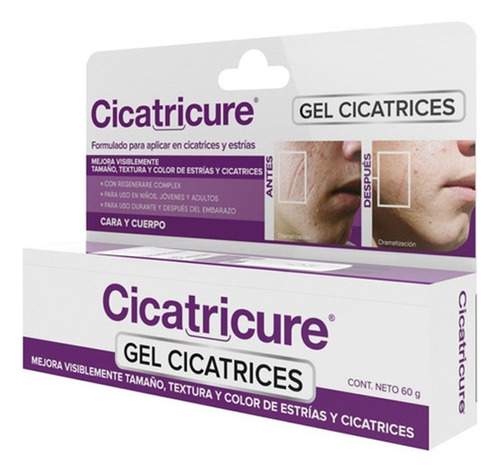 Cicatricure Gel Para Cicatrices Y Estrias X 60 G