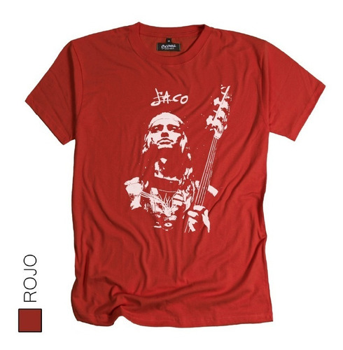 Remera Jaco Pastorius Bajo Bajista Fender Jazz Hombre Mujer