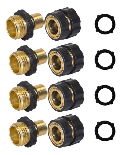 Conector Rápido Para Manguera De Jardín, Conector Rápido