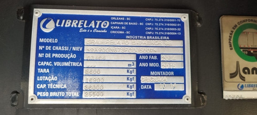 Imagem 10 de 15 de Báu Bitrenzão Librelato 2014/15 12.40mt./ 12.40comp. 9394