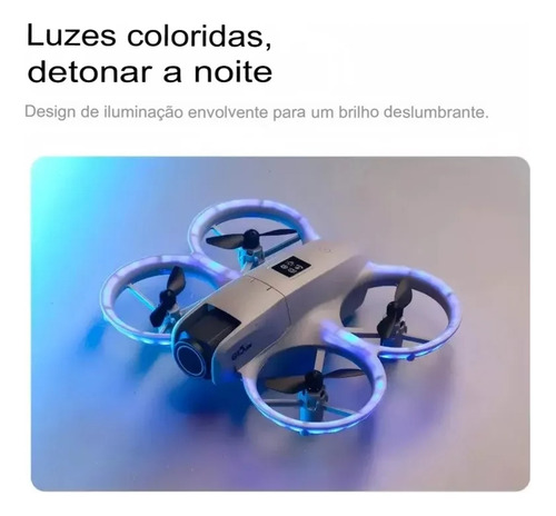 Lançamento 2025 Mini Drone Gt3 V66 D16 Sensor De Obstáculos Cinza