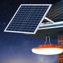 Comprar Lámpara Camping Solar Led Power Bank 1200mah + Panel Solar