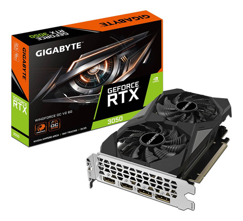 Tarjeta Grafica Gigabyte Geforce Rtx 3050 Windforce Oc V2