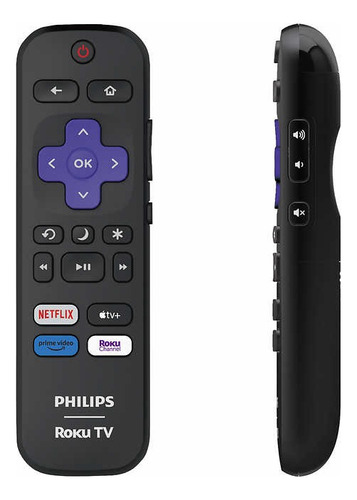Pantalla Philips 55 Pulg Qled Smart Roku 120hz 55pul7973/f7