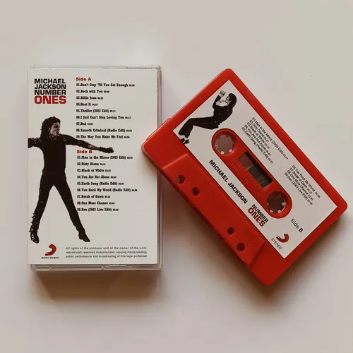 Cassete Vintage De Colecionador Michael Jackson Number Ones