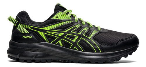 Tenis Asics Hombre Caballero Trail Running Negro Trail Scout