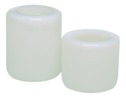 Imagem 2 de 2 de Roda Carga Nylon Paleteira - 80 X 70 Com Rolamento 6204