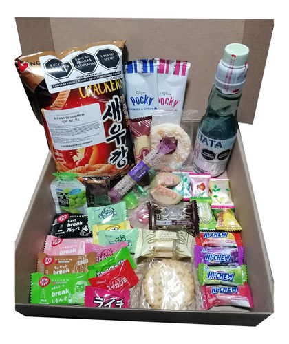 Box Dulces Japoneses Surtido Pocky Kitkat Matcha Mod. 02 