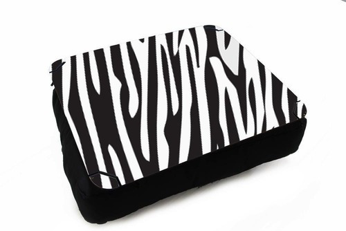 Almofada Bandeja Prancha Para Laptop Animais Zebra 35x30x14