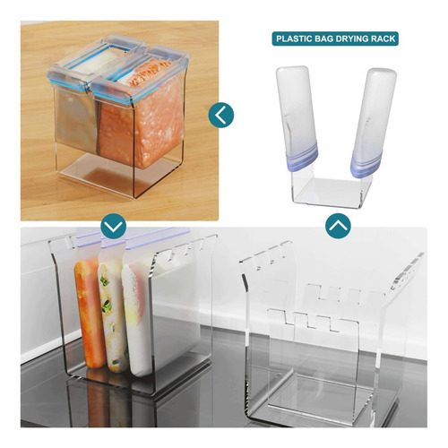 Soporte Para Bolsas De Almacenamiento De Alimentos, Soporte