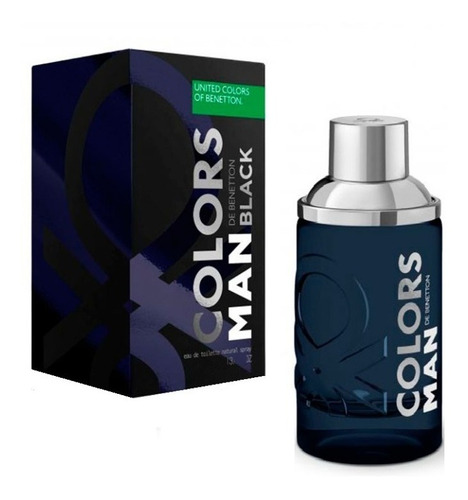 Perfume Benetton Colors Man Black X 60ml Original Importado