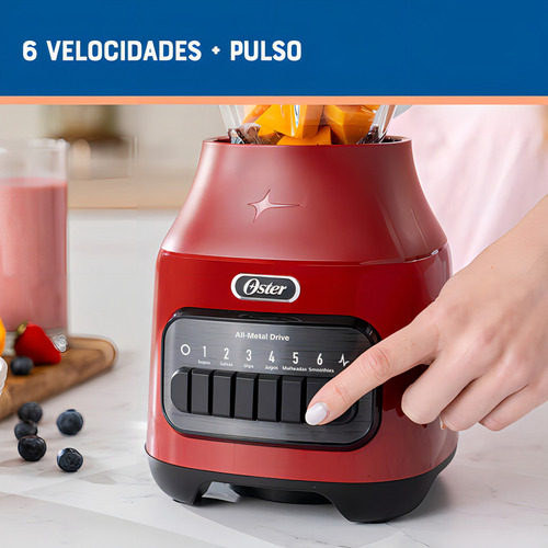 Licuadora Oster Licuadoras BLSTPEG-RPB-052 1.5 L