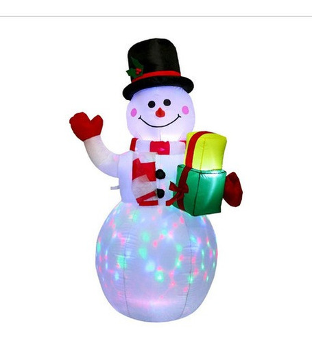 Figuras Inflables De Navidad De Mono De Nieve Con Luz Led Ni Figuras Inflables De Navidad De Mono De Nieve Con Luz Led Ni