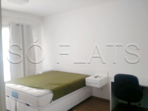 Imagem 7 de 15 de Studio Na Av. Sto Amaro Com 36m² Bairro Do Brooklin, Com Condomínio Baixo Ideal Para Investidores. - Sf34038