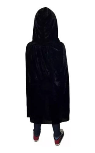 Capa + Mascara Anonymous Hacker Disfraz Halloween Niñ@